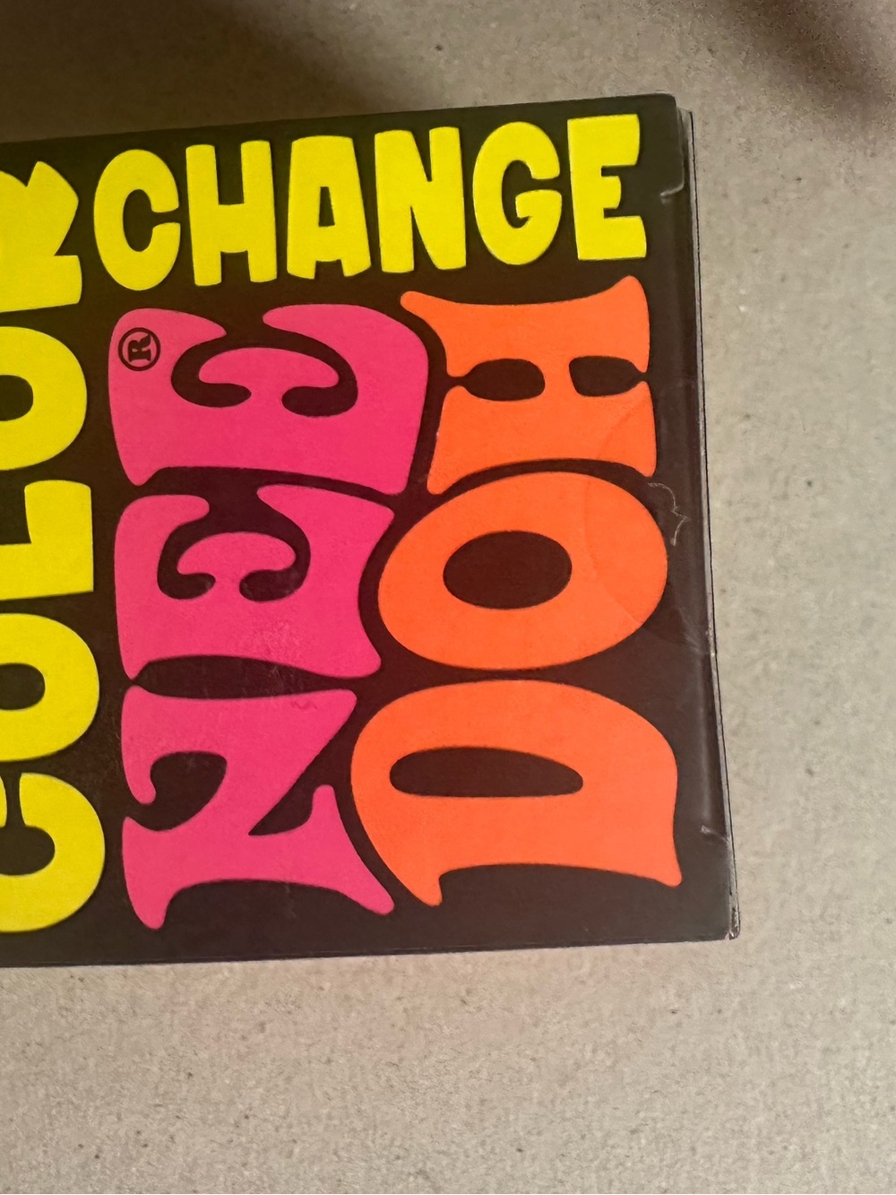 Needoh color change become purple